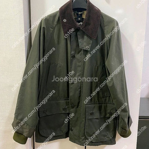 (정품) 바버 비데일 왁스 자켓 세이지 32 팝니다