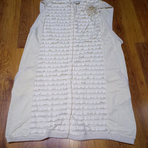 PAOLA 프릴 롱조끼