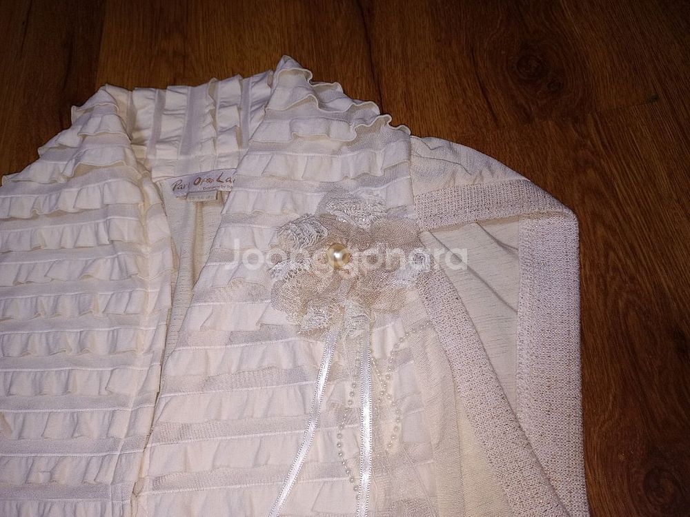 PAOLA 프릴 롱조끼--7