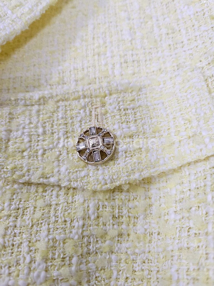 초이콤마 썸머 트위드 클래식 자켓- 1번입음--7