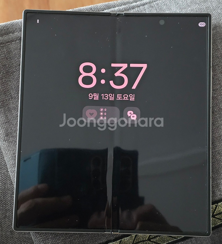 갤럭시 Z폴드6 256GB 실버쉐도우--1