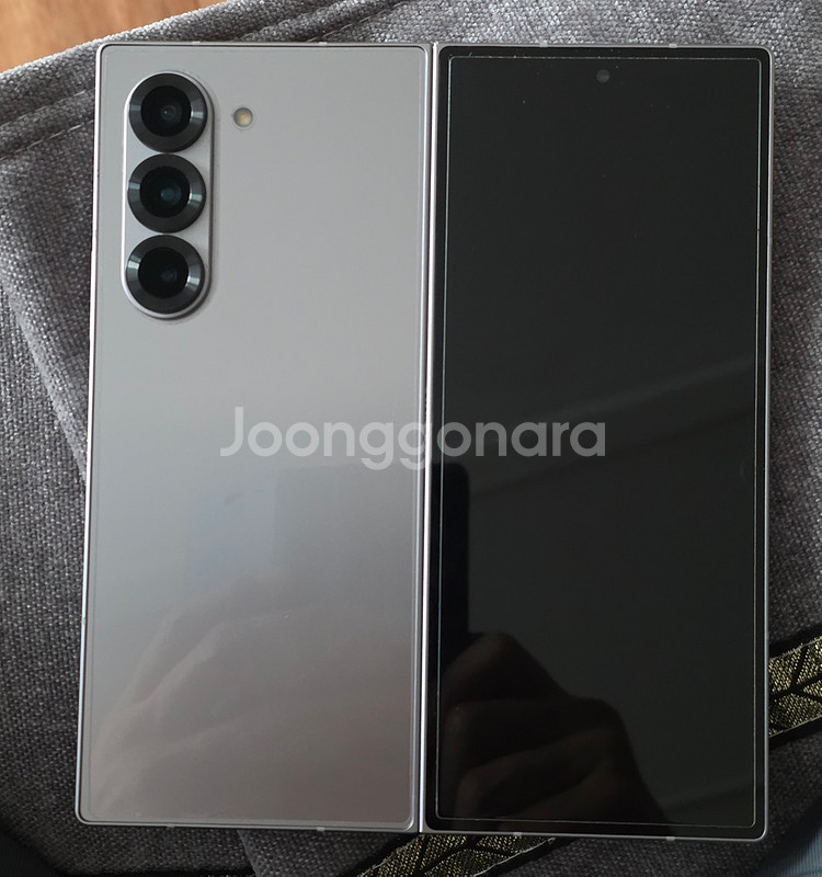 갤럭시 Z폴드6 256GB 실버쉐도우--3