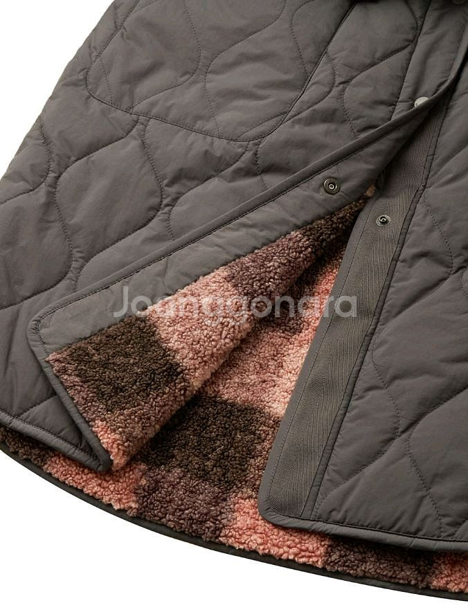 코오롱스포츠 키퍼롱 리버시블 양면패딩 그레이 90--2