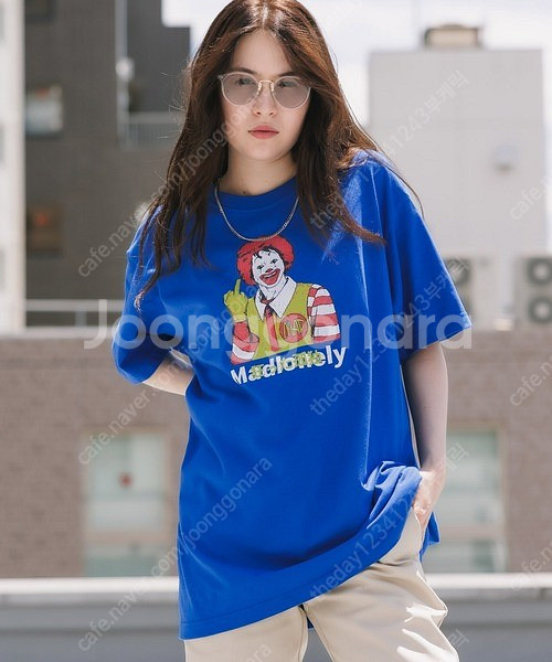 LONEOLY論理(일본브랜드) 맥도날드 로날드 티셔츠 XL(팔라스 스투시 슈프림 버거킹)--3