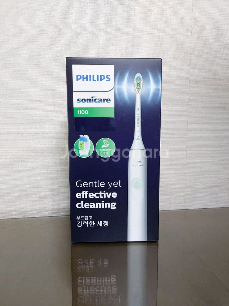 필립스 소닉케어 전동칫솔 무선충전 블루--0