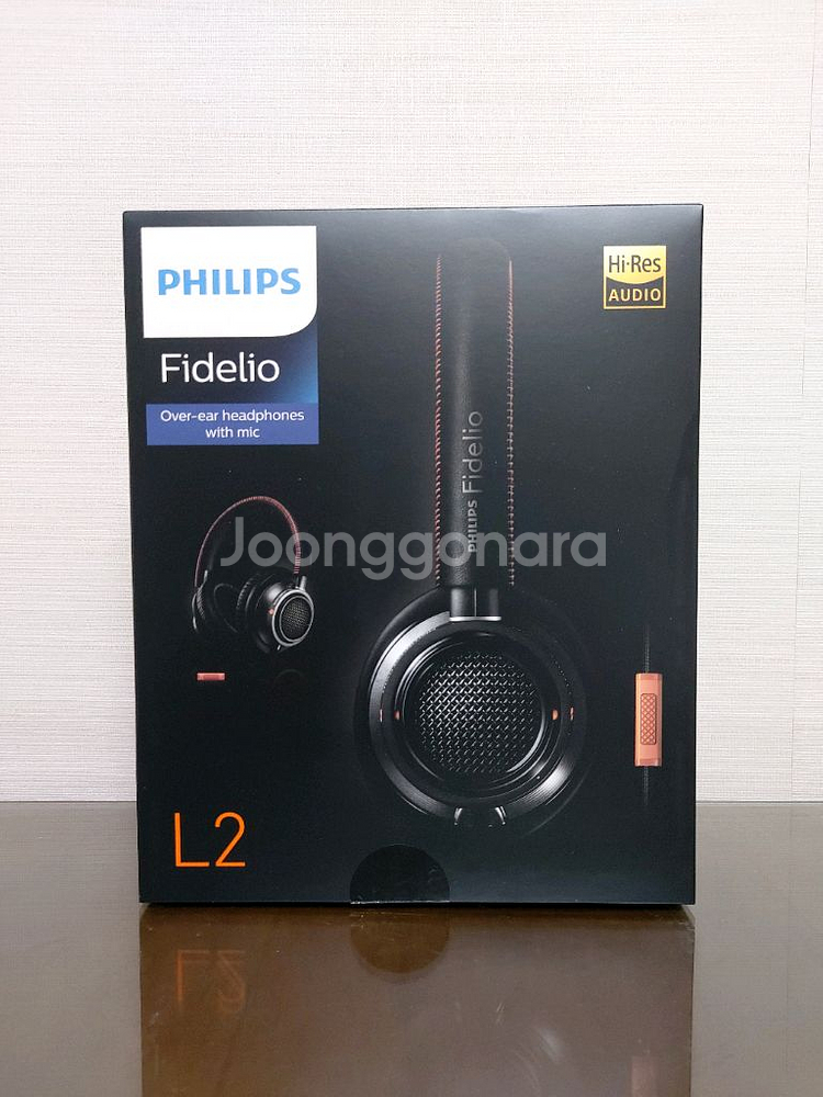 필립스 Fidelio 오버이버 헤드폰--0