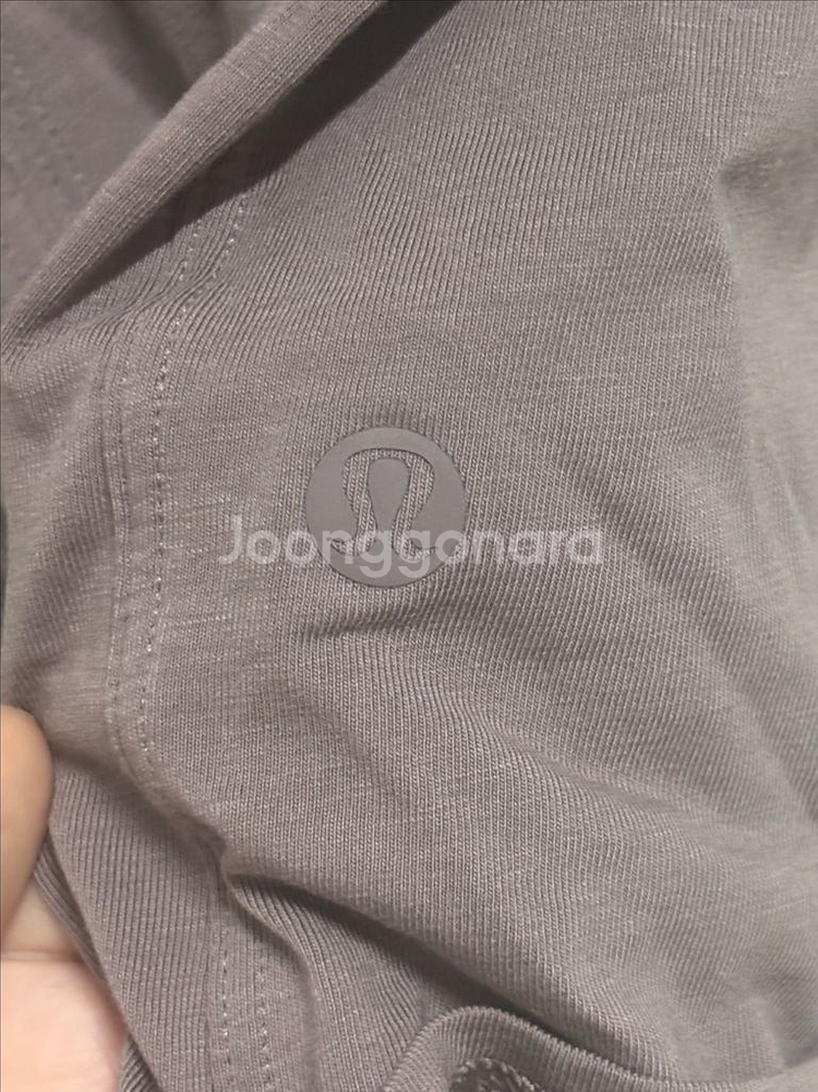 룰루레몬 피마코튼 매듭 티셔츠--1