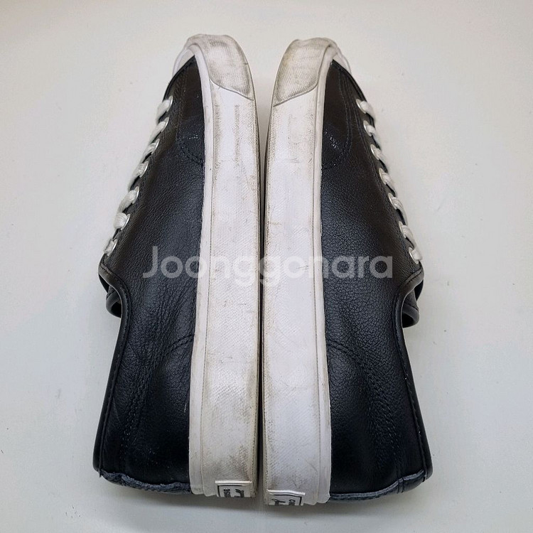 컨버스 잭퍼셀 레더 블랙. 스니커즈260--4