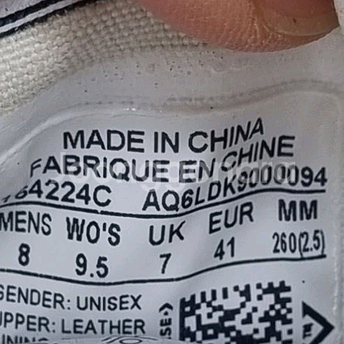 컨버스 잭퍼셀 레더 블랙. 스니커즈260--5