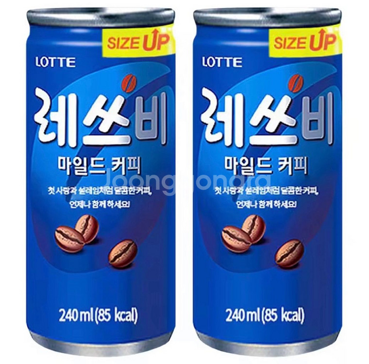 레쓰비 마일드 캔커피 240ml 60캔--0