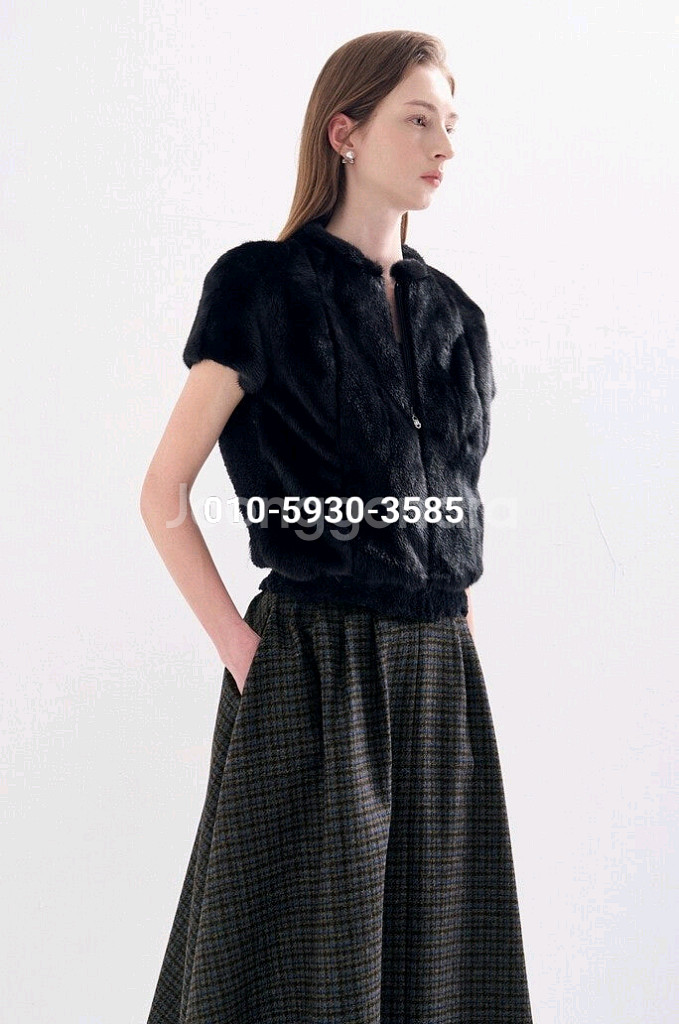 랑방 25 완판 밍크 자켓--2