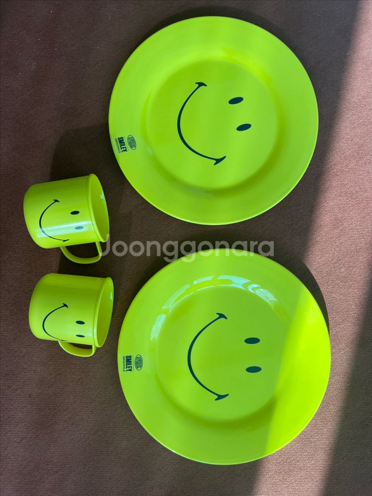 스마일 캐릭터 식기세트--1