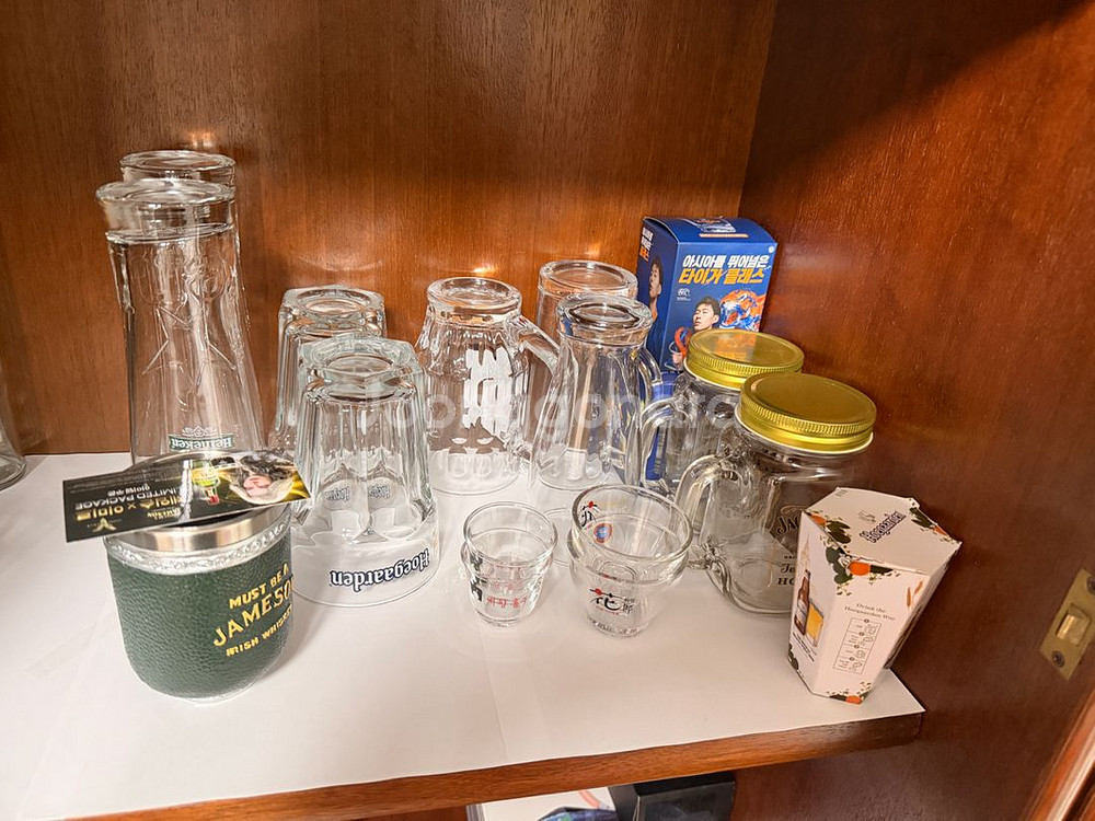 호가든, 잭다니엘허니, 짐빔, 하이네켄 등 잔 일괄판매--0