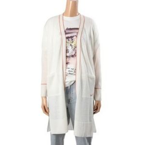 써스데이 아일랜드 린넨 롱 가디건 S