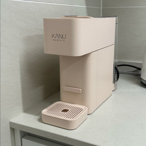 카누 바리스타 브리즈 커피머신 파스텔 핑크 새제품
