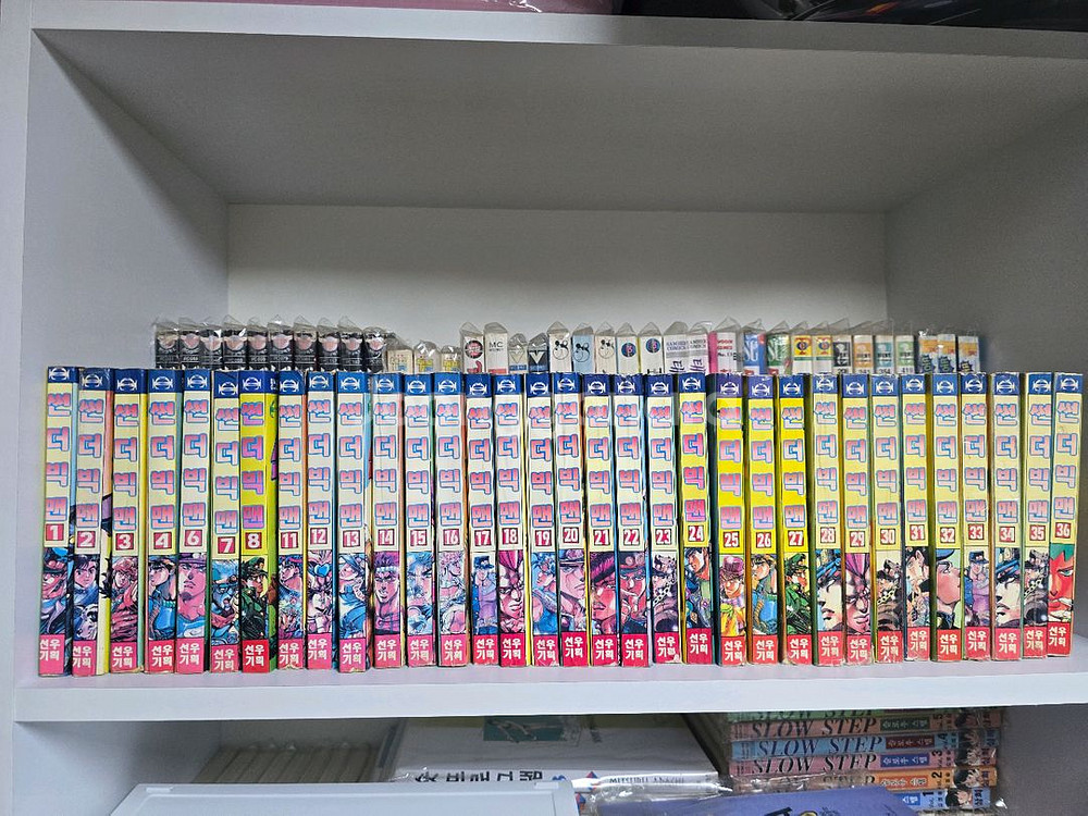 희귀레어만화 죠죠의 기묘한 모험 해적판 썬더빅맨 포켓북--0