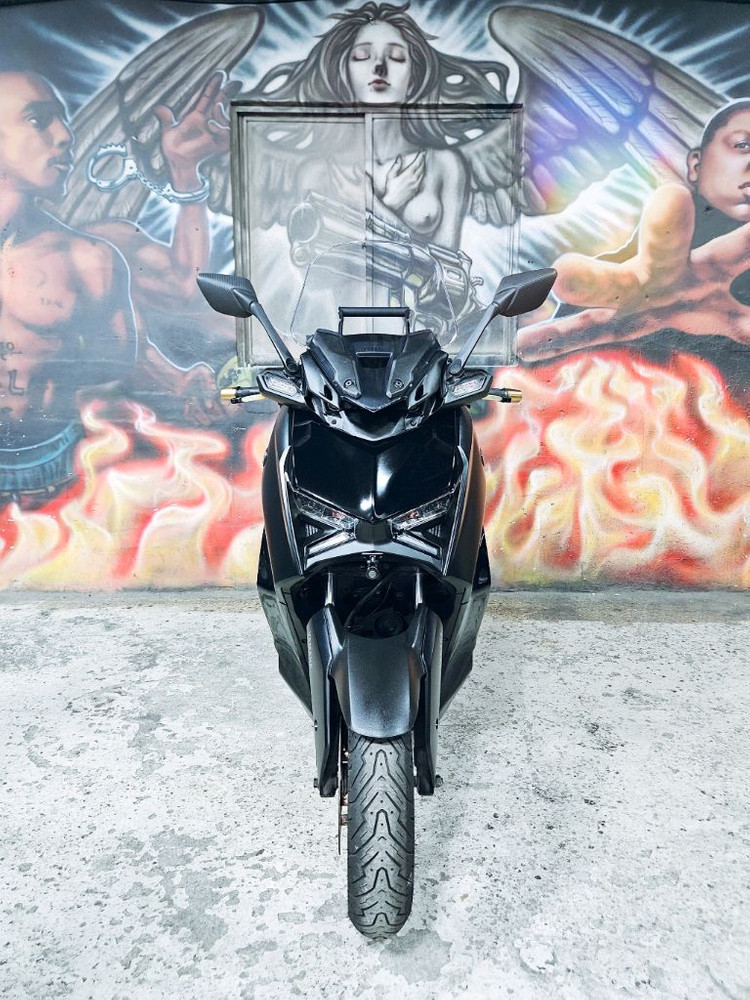 XMAX300CC/ 24년식/ 67150KM/ 무광블랙/ 알박스/ 중고오토바이 이미지