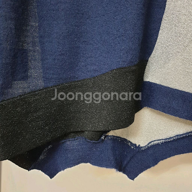 MARNI 마르니 모헤어혼방 컬러블록 언발헴 스웨터 풀오버--3