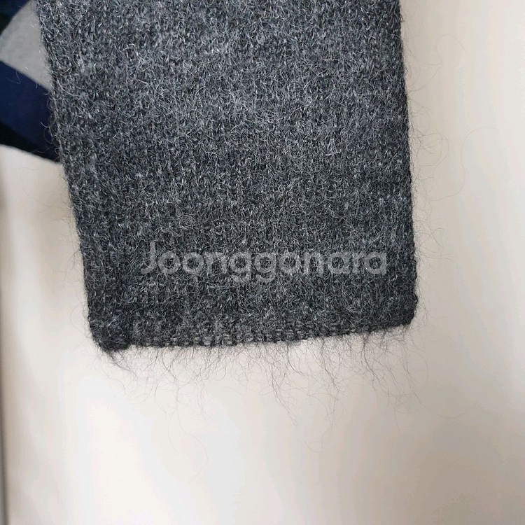 MARNI 마르니 모헤어혼방 컬러블록 언발헴 스웨터 풀오버--6