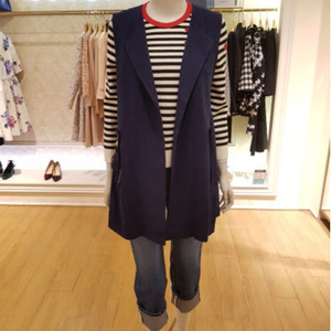 레니본 린넨 베스트 66사이즈