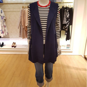 레니본 린넨 베스트 66사이즈