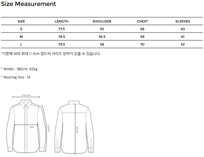 유스 / 25FW 블라인드 쿠프로 셔츠 (블랙) / L--1