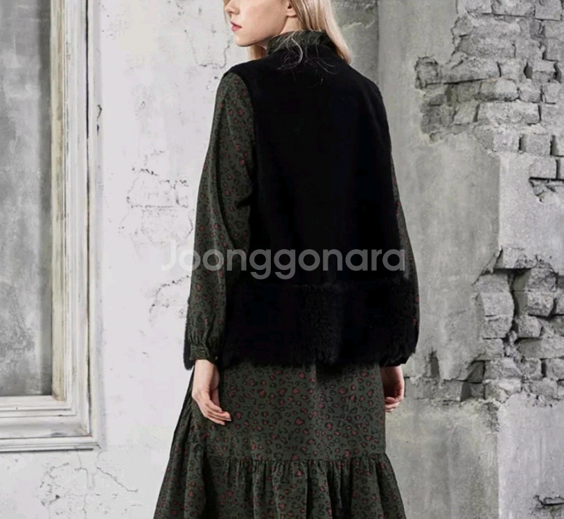 VW베라왕 양모 베스트(77) ㅡ새상품--8