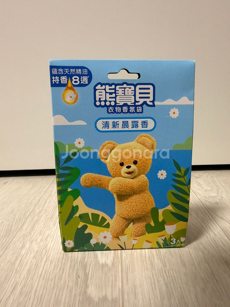 스너글 곰돌이 방향제, 아침이슬, 미개봉--0