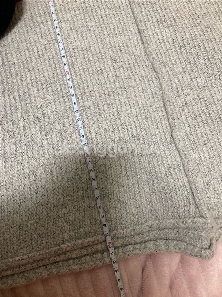 그레이 루즈핏 니트 (66-77)--3