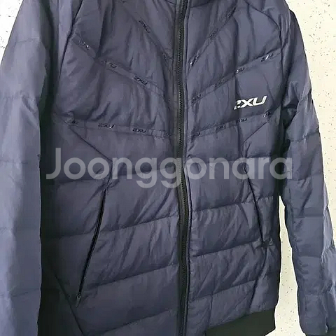 XL) 2XU 네이비 구스다운 경량패딩 점퍼 자켓--3