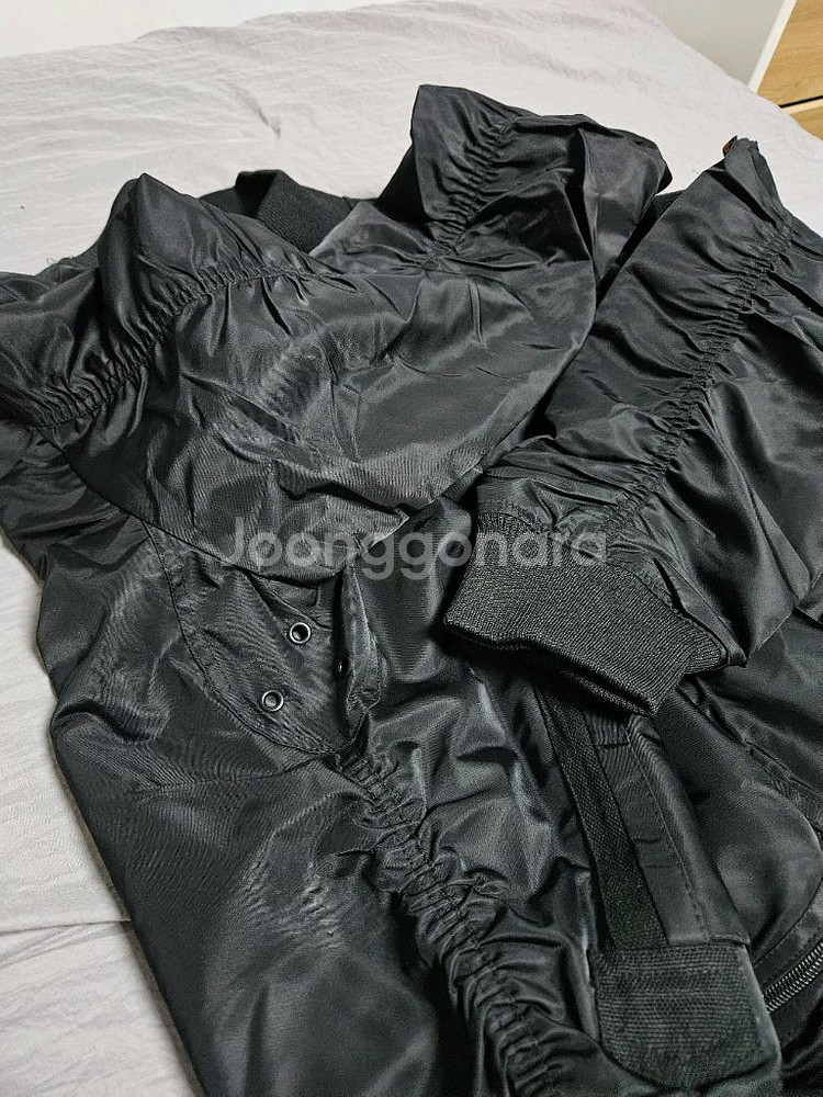 블랙 MA-1 바람막이 유틸리티자켓 오토바이 야구잠바 가을외투 105--5