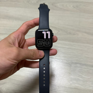 애플워치 SE2 44mm 블랙 셀룰러