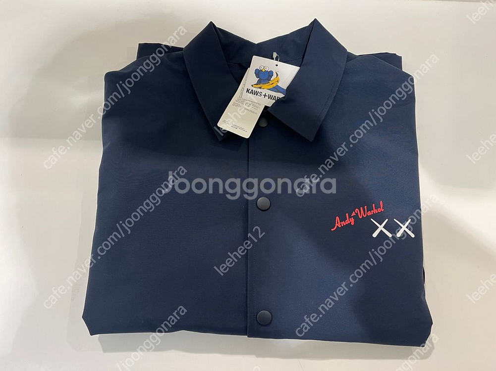 XL 유니클로 카우스 앤디워홀 코치 자켓 미시착 새상품--2