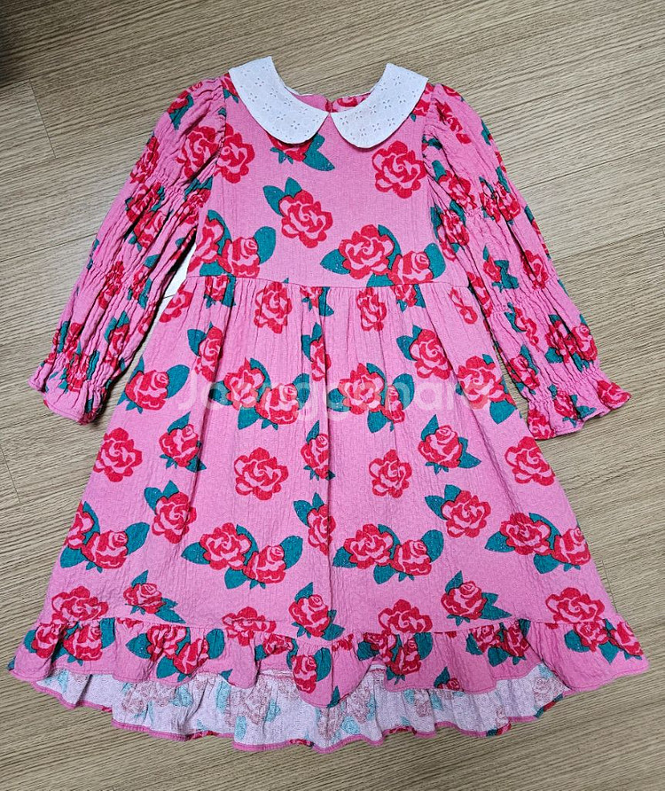 베베베베 장미꽃 원피스 M--0