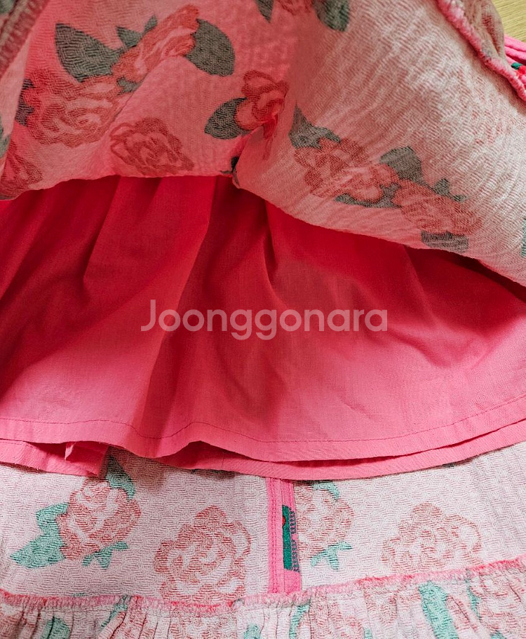 베베베베 장미꽃 원피스 M--1