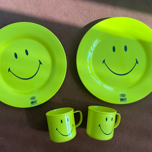 스마일 캐릭터 식기세트