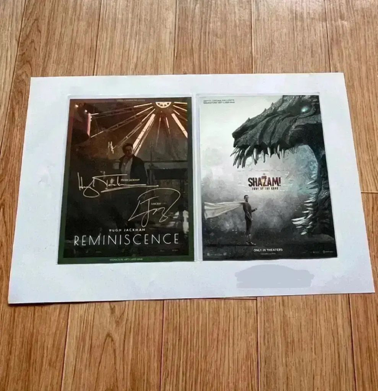 레미니센스 아트카드 샤잠2 포스터 필름마크 신들의분노 롯데시네마 특전 이미지