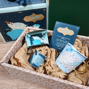 스타벅스 양의해 한정 머그컵,에스프레소컵 카드 선물세트(미사용)