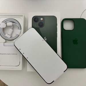 (리퍼,미사용) 아이폰13미니 128G 그린 애플케어