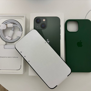 (리퍼,미사용) 아이폰13미니 128G 그린 애플케어