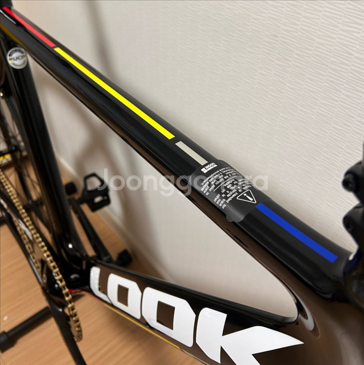 Look 875 룩 875 카본 픽시 자전거 새상품 미사용 신품(브레이크 어댑터 포함)--2