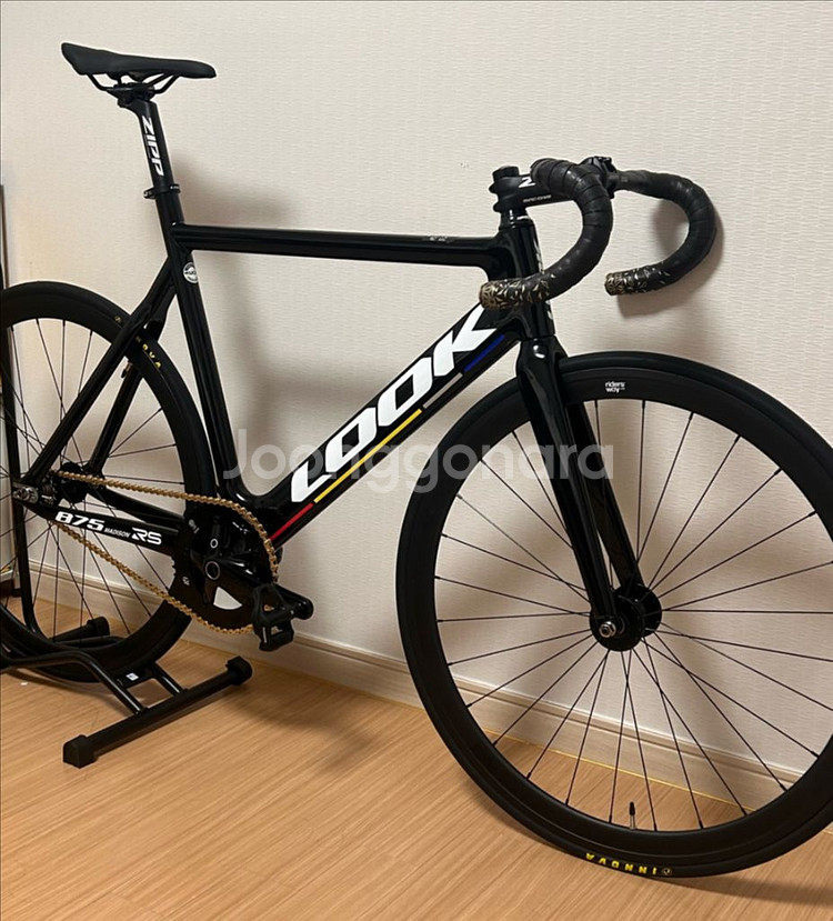 Look 875 룩 875 카본 픽시 자전거 새상품 미사용 신품(브레이크 어댑터 포함)--0