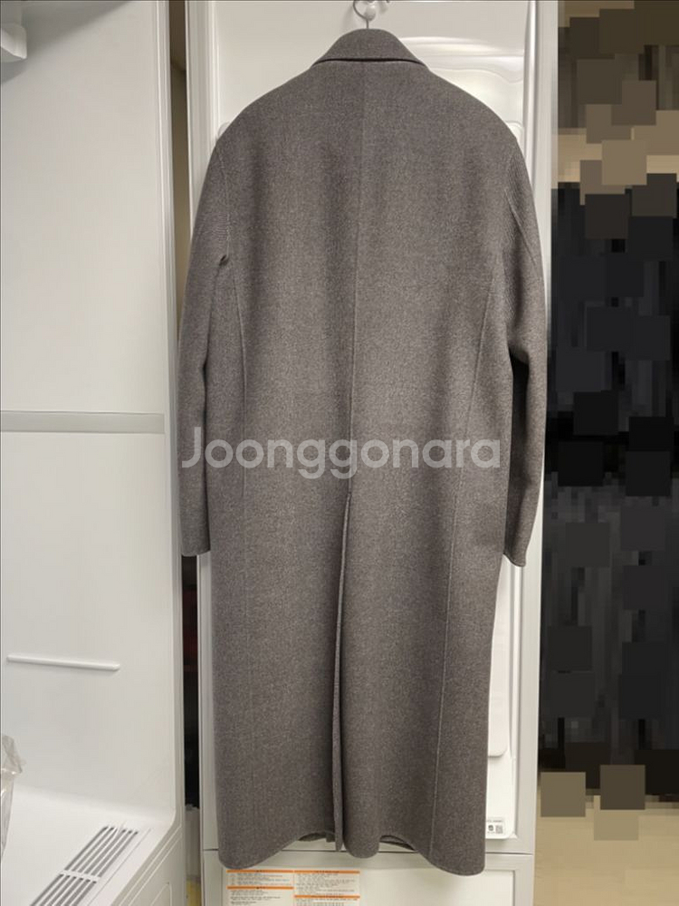 타임옴므 21fw 다크브라운 캐시미어 트윌 코트 100--1