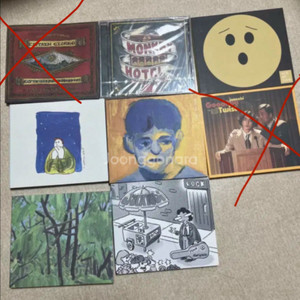 잔나비cd일괄 6개 전설 몽키호텔초판 소곡집 등