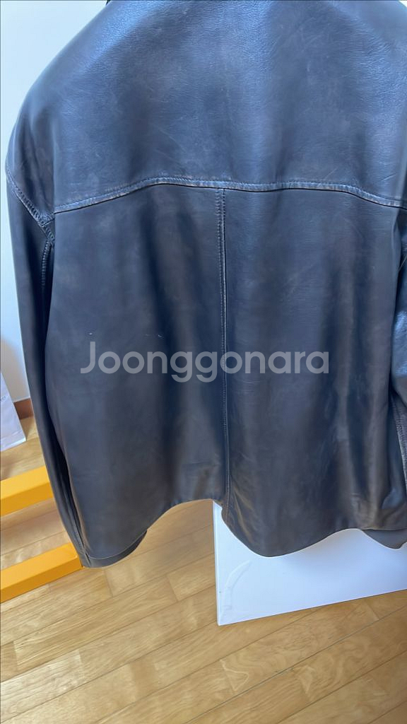 마시모두띠 레더자켓--1