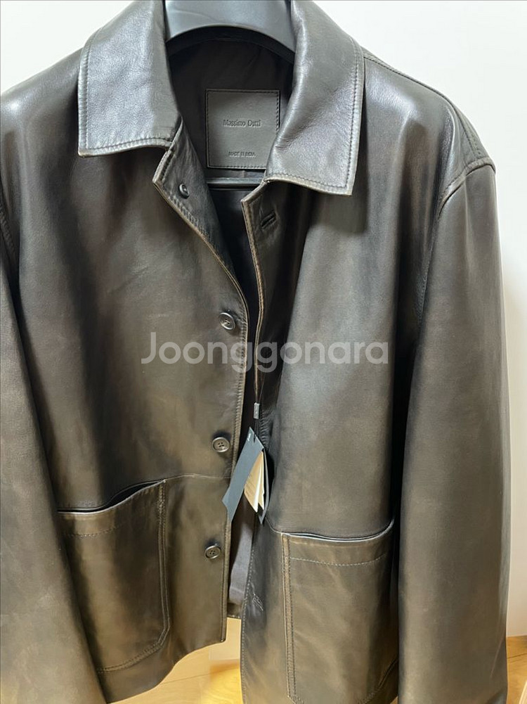 마시모두띠 레더자켓--0