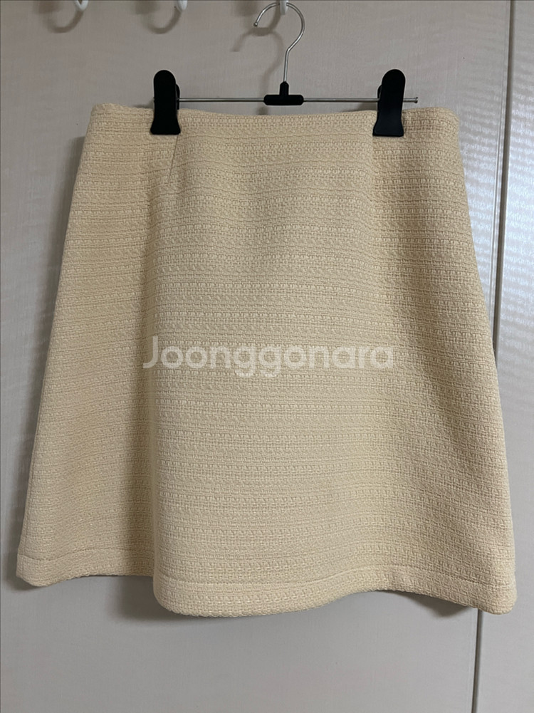 제로스트릿 크리미 트위드 자켓 스커트 mm--4