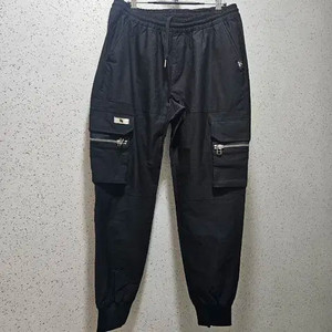 L) 이텍 etac 블랙 지퍼 포켓 카고 조거팬츠