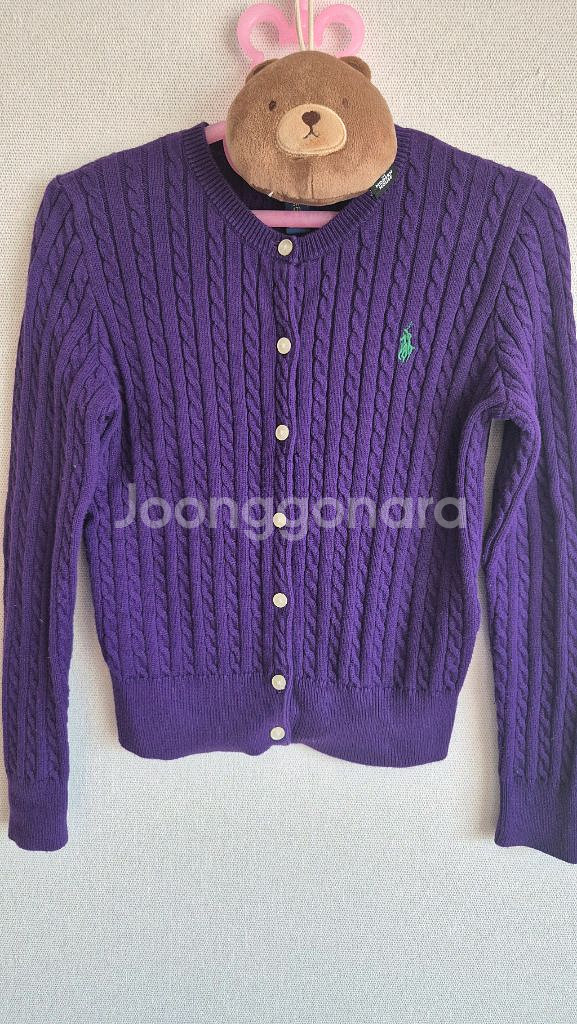 폴로 랄프로렌 케이블 니트 가디건--7