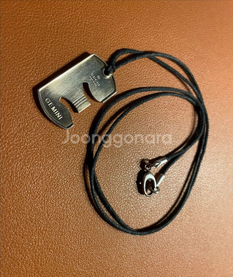 구찌 별자리 목걸이 쌍둥이자리--3